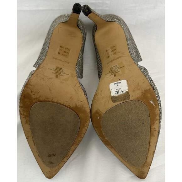 Woman’s Express Silver sparkle 4” heels size 9 - Picture 8 of 8